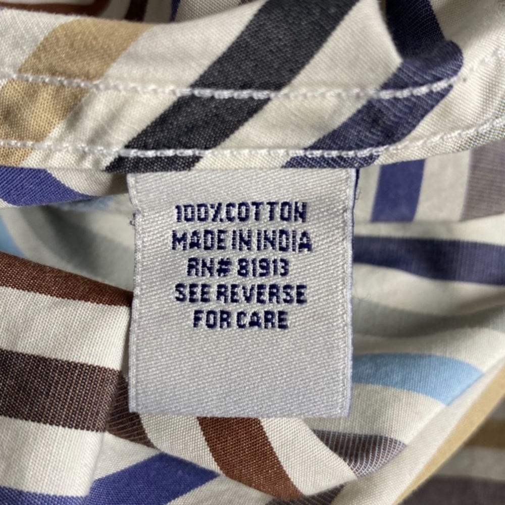 Robert Graham Striped Button Down Shirt - Picture 6 of 7